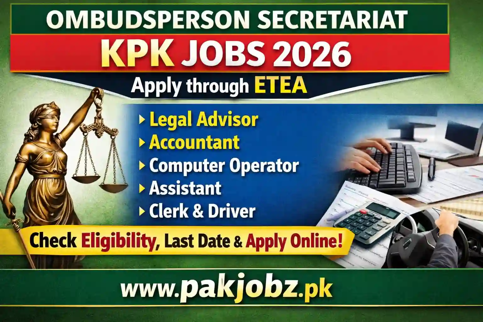 Ombudsperson Secretariat KP Jobs 2026